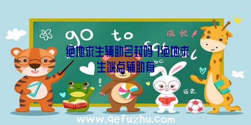 「绝地求生辅助会封吗」|绝地求生冰点辅助有